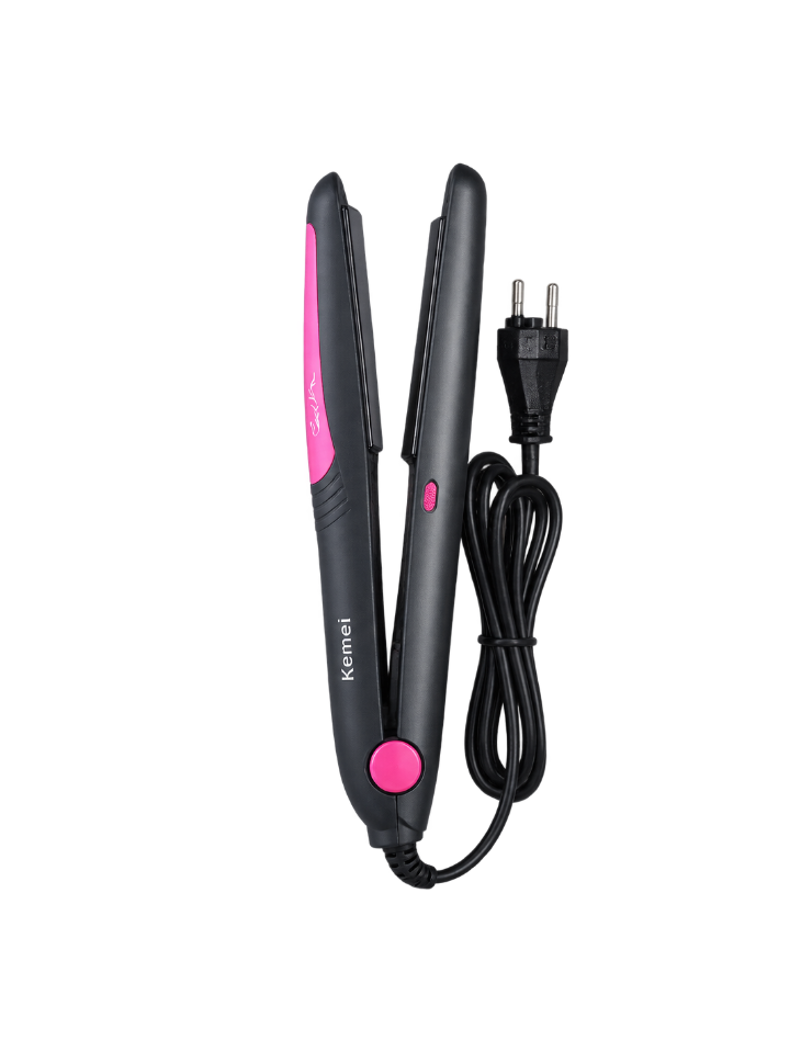 Kemei KM-328 Professional Hair Straightener – Ceramic Plate Flat Iron photo 2